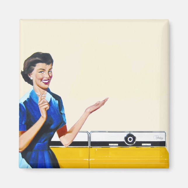 Housefru och New Washer Magnet (Framsidan)