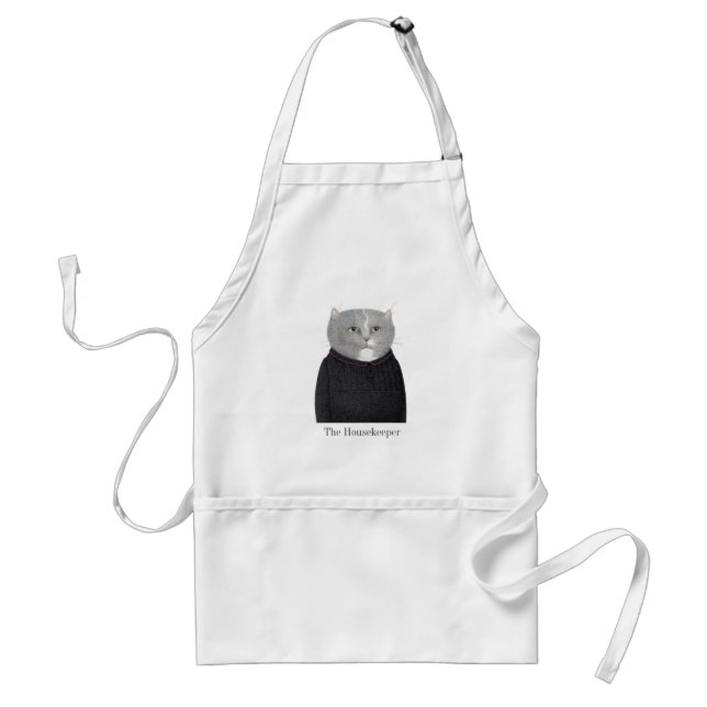 HOUSEKEEPER CAT Standard Apron Förkläde (Framsidan)