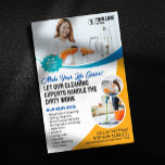 Housekeeper House Office Städning Maid Service<br><div class="desc">Befordra ditt hus och städning fler kunder med den här öga-fångstflygmallen. Med en ren design och gott om utrymme för din logotyp,  dina tjänster,  kontaktinformation och ett speciellt rabatterbjudande. Perfekt för att göra reklam för städning att flytta in/ut,  djupgående städning,  städning vår och regelbundna städning i hemmet.</div>