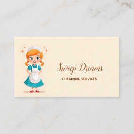 Housemaid Housekeeper Visitkort