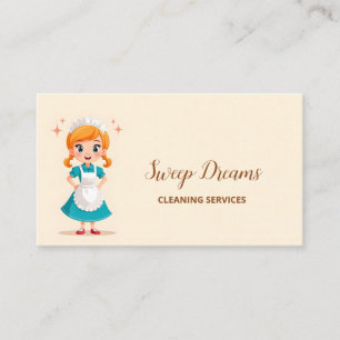 Housemaid Housekeeper Visitkort