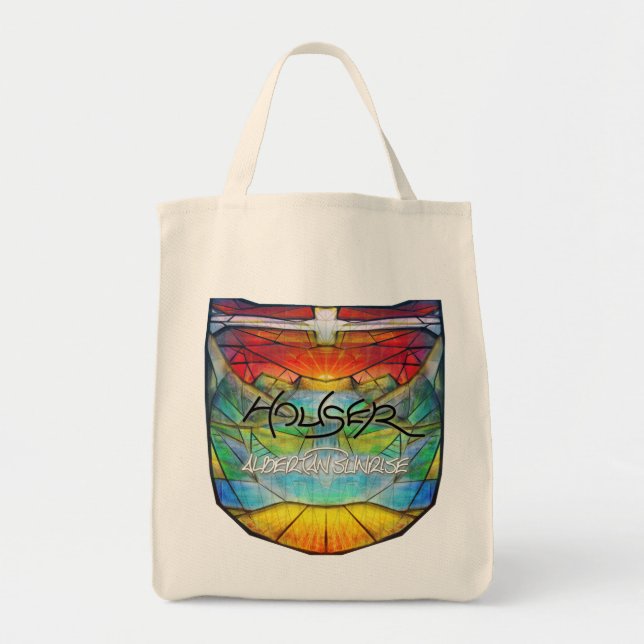 HOUSER TOTE BAG TYGKASSE (Framsidan)