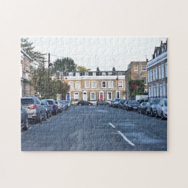 Houses Islington North London Förenade kungariket Pussel (Horisontell)