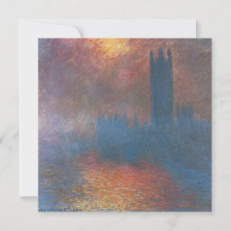 Houses of Parliament, London av Claude Monet