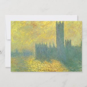 Houses of Parliament, Stormig himmel av Claude Mon