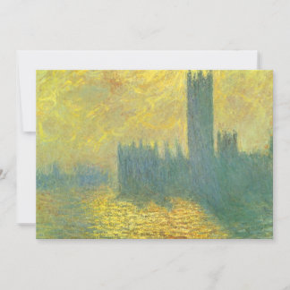 Houses of Parliament, Stormig himmel av Claude Mon