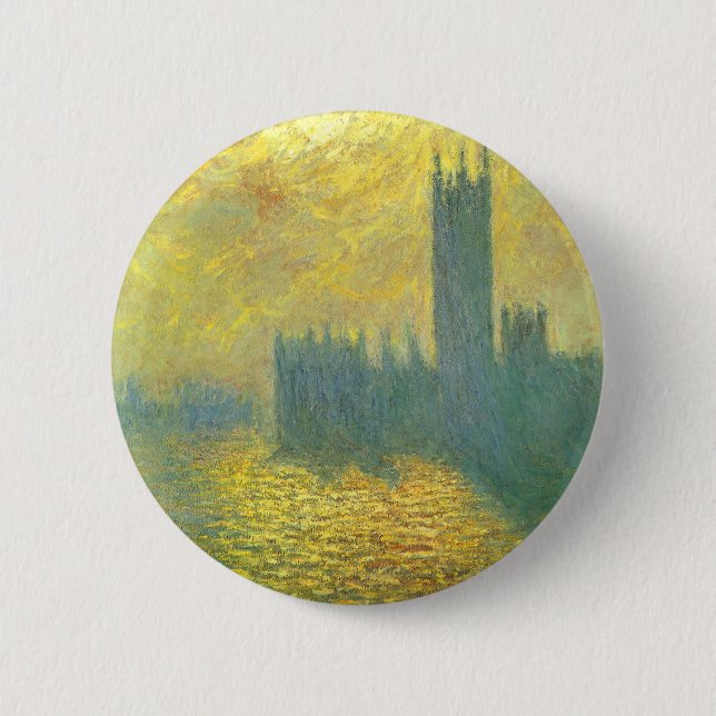 Houses of Parliament, Stormig himmel av Claude Mon Knapp (Framsida)