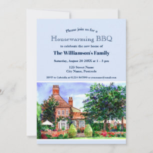 HouseuppvärmNew Home Manor House York England Inbjudningar