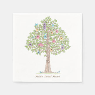 Houseuppvärmning Party Napkin Pappersservett