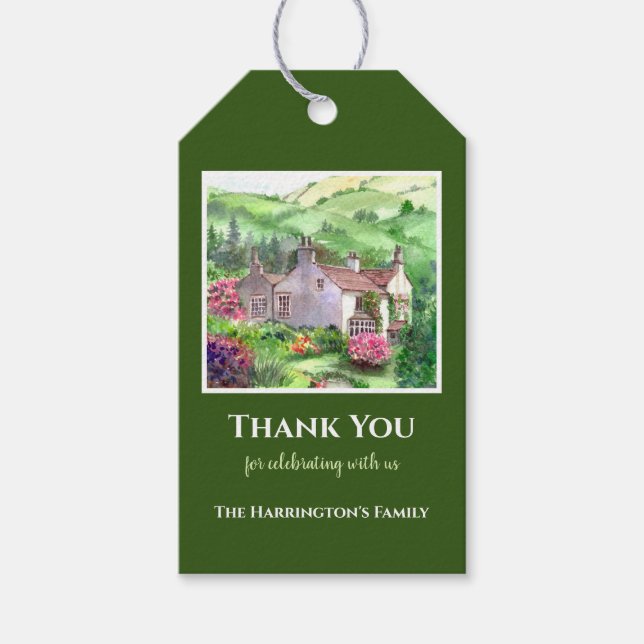 HouseuppvärmRydal Mount William Wordsworth House Presentetikett (Framsidan)