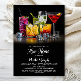 Housewarming Cocktail Party Inbjudningar