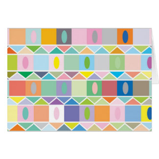 Housey mönster hälsningskort