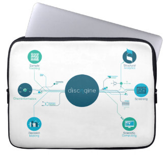 Housse Laptop  Discngine White Sleeve