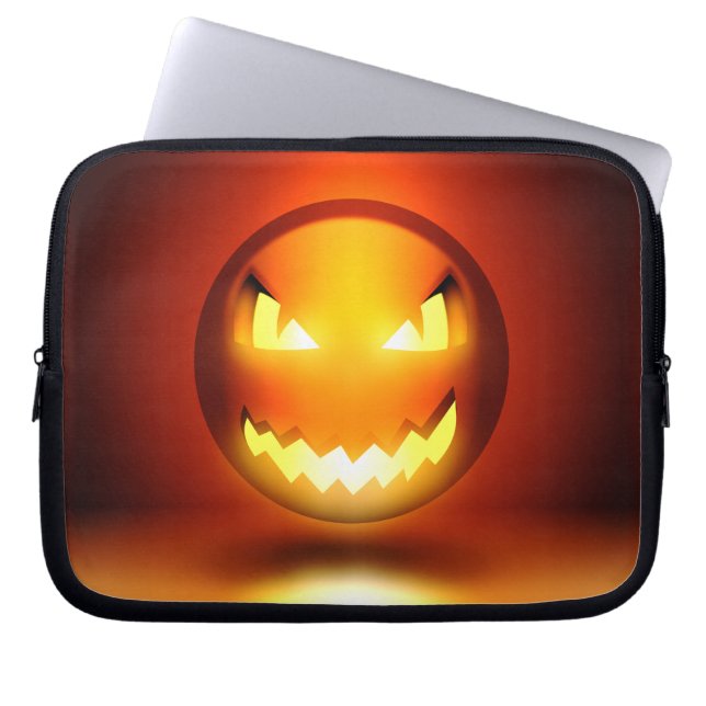 Housse Pour Ordinateur Portable Pumpkinmoji Laptop Fodral (Framsidan)