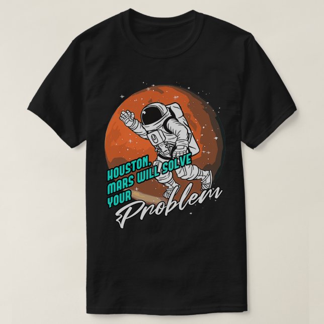 Houston1 T Shirt (Design framsida)