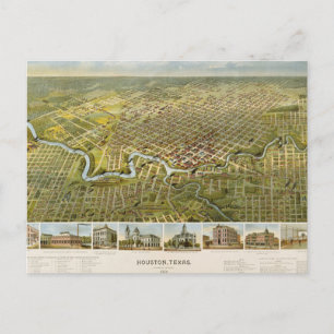 Houston 1891 vykort