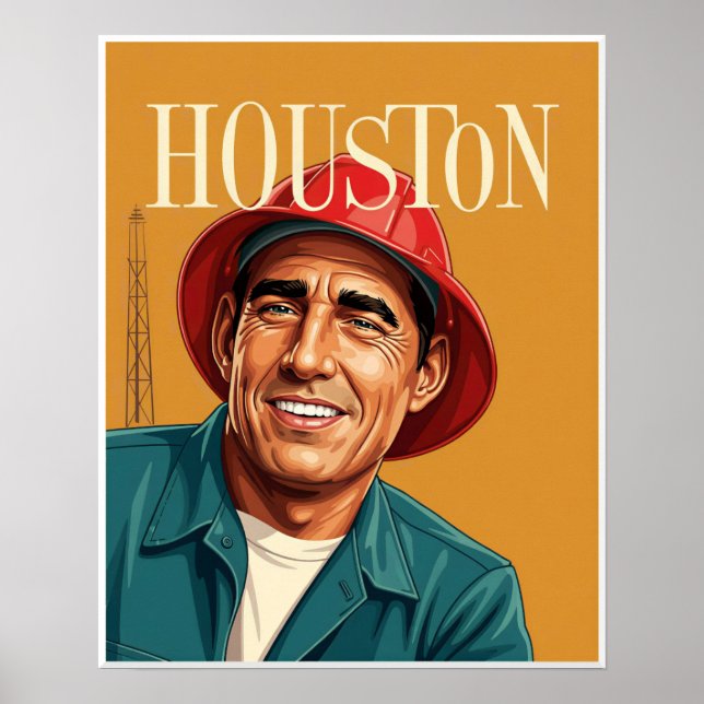 Houston affisch (Framsidan)