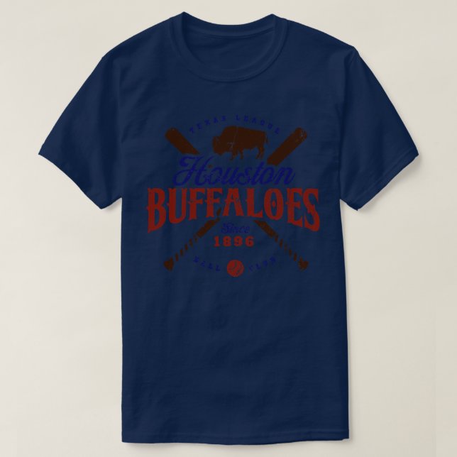 Houston Buffaloes T Shirt (Design framsida)