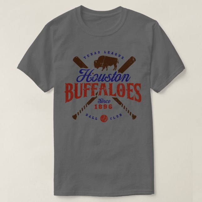 Houston Buffaloes T Shirt (Design framsida)