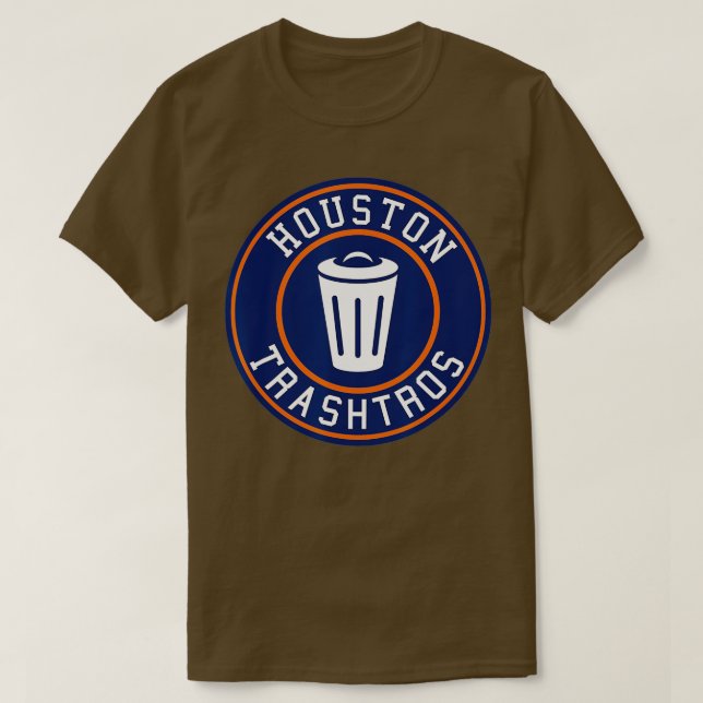Houston Cheaters Sign Stealing Trashtros Baseball  T Shirt (Design framsida)