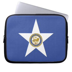 Houston City Flagga Laptop sleeve