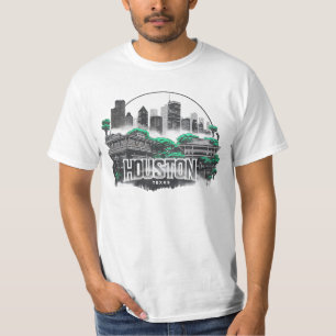 Houston City Texas USA T Shirt