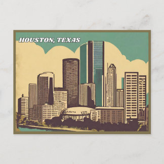 Houston City, Texas Vykort