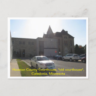 Houston County Domstol "old court house" Vykort