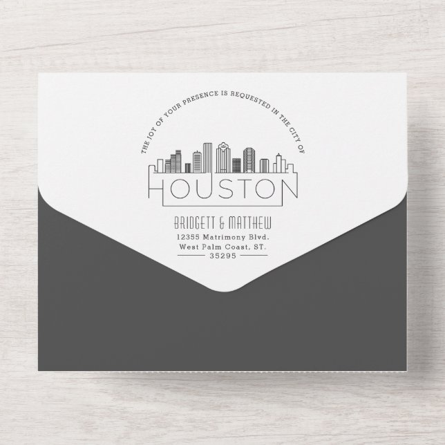 Houston Deco Skyline | BRÖLLOP (Back)
