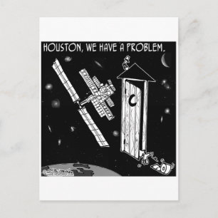Houston har vi ett problem vykort