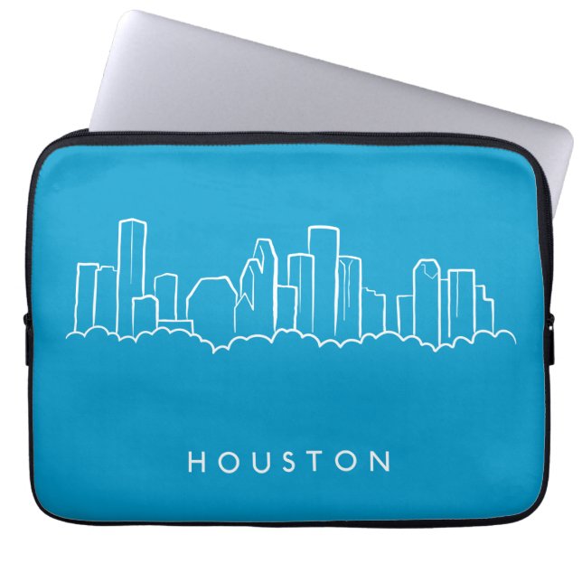 Houston horisont laptop fodral (Framsidan)