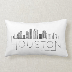 Houston horisont lumbarkudde