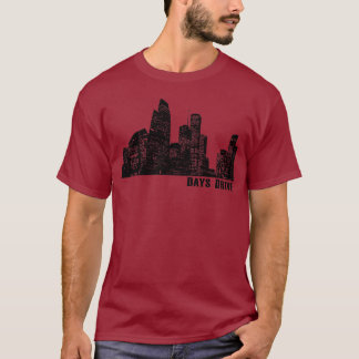 Houston horisontskjorta tee shirt