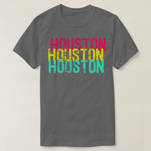 Houston Houston Houston T Shirt (Design framsida)