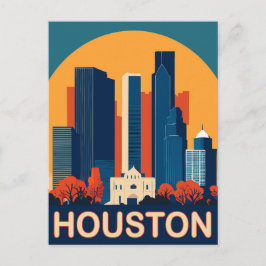 Houston, Igenkännbara byggnader, Resor Vykort