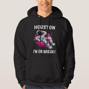 Houston, jag är på Break - Relaxing Astronaut Hoodie