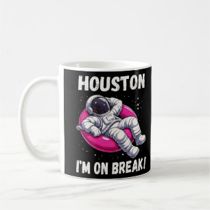 Houston, jag är på Break - Relaxing Astronaut Kaffemugg