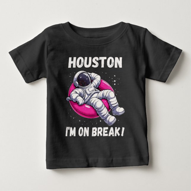 Houston, jag är på Break - Relaxing Astronaut T Shirt (Framsida)