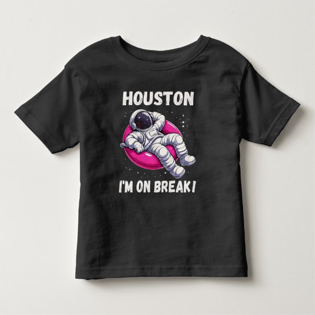 Houston, jag är på Break - Relaxing Astronaut T Shirt (Framsida)