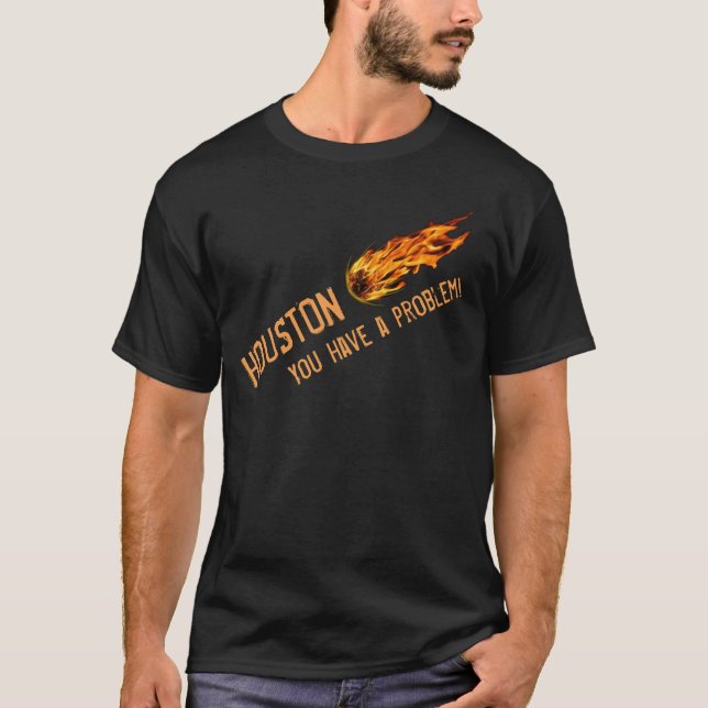Houston Meteorklocka Tee (Framsida)