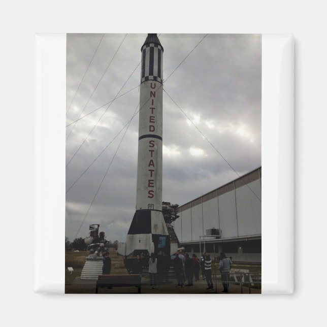 Houston NASA Tour Magnet (Framsidan)