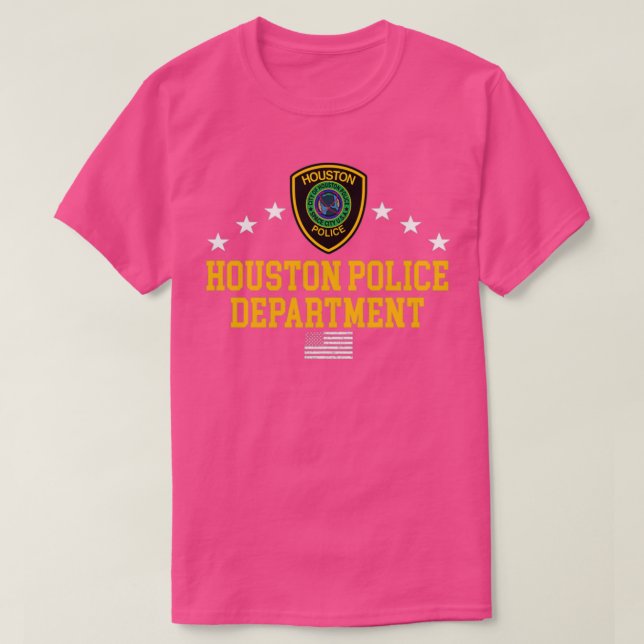 Houston Police Department T Shirt (Design framsida)