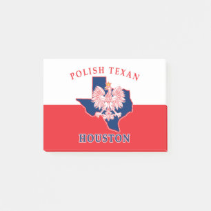 Houston polska Texan Post-it Block