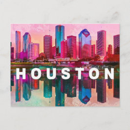 Houston Postcard - Iconic Skyline Vykort