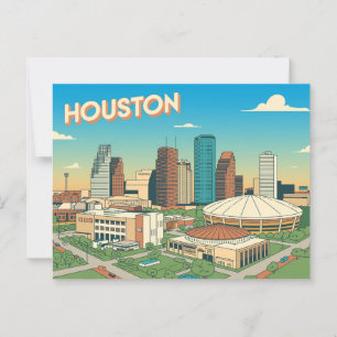 Houston Postcard Vykort