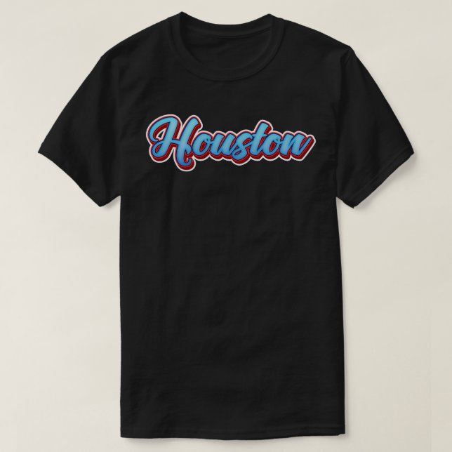 Houston Razed Me 7 T Shirt (Design framsida)