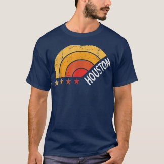 Houston Retro Vintage T Shirt