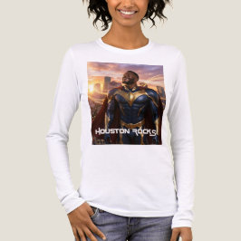 HOUSTON ROCKS - SUPERHERO T SHIRT