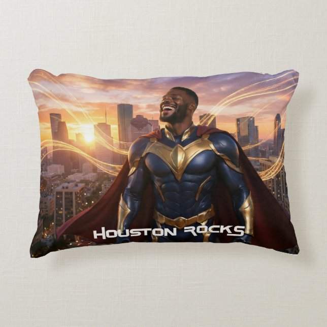 HOUSTON ROCKS - TEXAS PRYDNADSKUDDE (Framsidan)