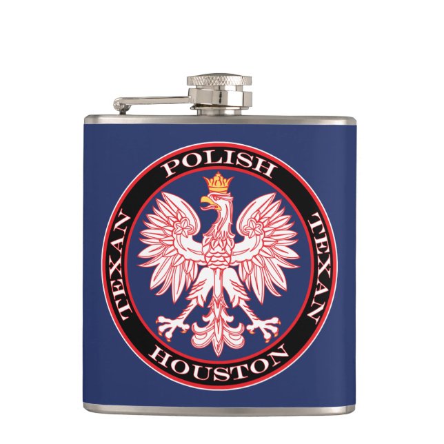 Houston Round polska Texan Fickplunta (Framsidan)